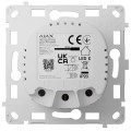 Бездротовий розумний сенсорний димерний вимикач світла Ajax LightCore (Dimmer) vertical [55] (8EU) ASP white купити.