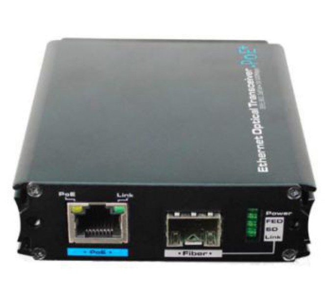 100Мб медіаконвертор UOF7301E-POE купити.