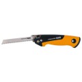 Пила універсальна складана 2 полотна (метал, дерево) 150 мм Fiskars Pro PowerTooth 13/24 TPI (1062934) купити.