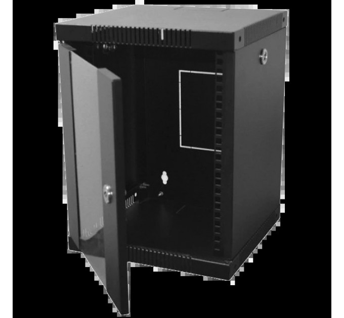 Шафа настінна 10" 8U 320х300х425 купити.