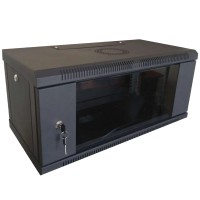 Шафа коммутаційна настінна 4U 600x450 Hypernet WMNC-4U-FLAT-BLACK