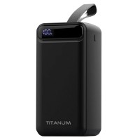 Повербанк TITANUM 741 Black 50000mAh