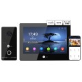 Комплект відеодомофону Neolight ALPHA Hybrid Black + OPTIMA IPW Black купити.