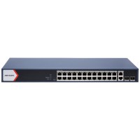 Комутатор 8 портів керований Hikvision DS-3E1528P-EI/M PoE