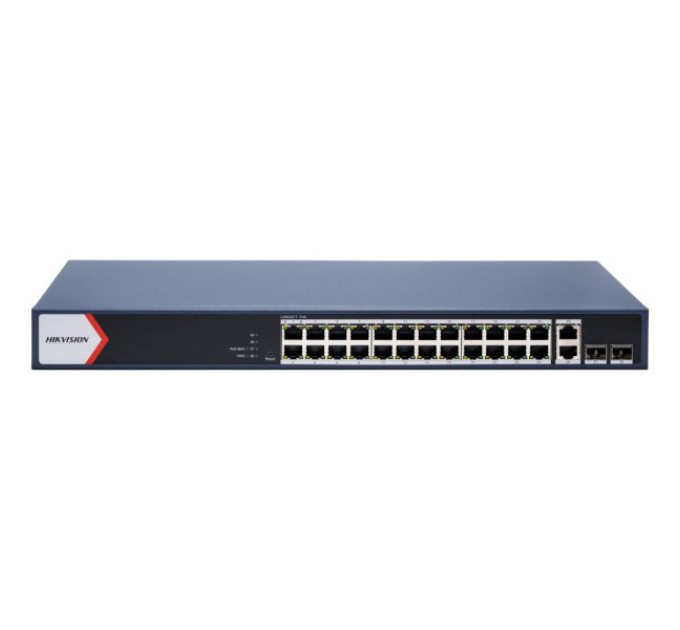 Комутатор 8 портів керований Hikvision DS-3E1528P-EI/M PoE купити.