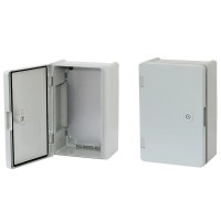 Щит з монтажною панеллю,опалові двері IP 65 ERKA 022