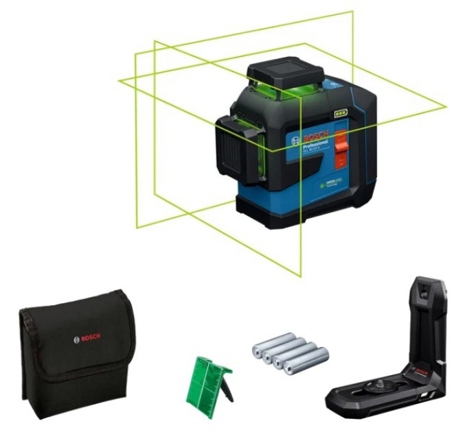 Лінійний лазер Bosch PRO GLL 80-33 G (0601065500) купити.