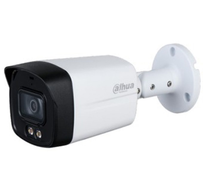 2Мп HDCVI відеокамера Dahua з LED підсвічуванням Dahua DH-HAC-HFW1239TLMP-LED (3.6 мм)