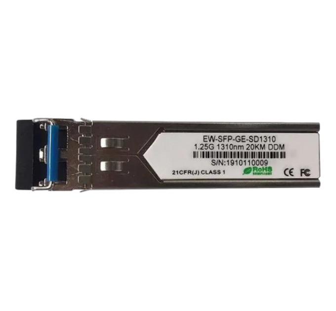 Модуль SFP Ewind EW-SFP-GE-SD1310 155M, Single-mode Dual Fiber, 1310nm, 20km, LC connector