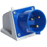 Розетка стаціонарна настінна UEA 523 32А 220В 2Р+Е IP44
