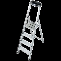 Драбина-стремянка алюмінієва 4 сх. KRAUSE Safety (126320)
