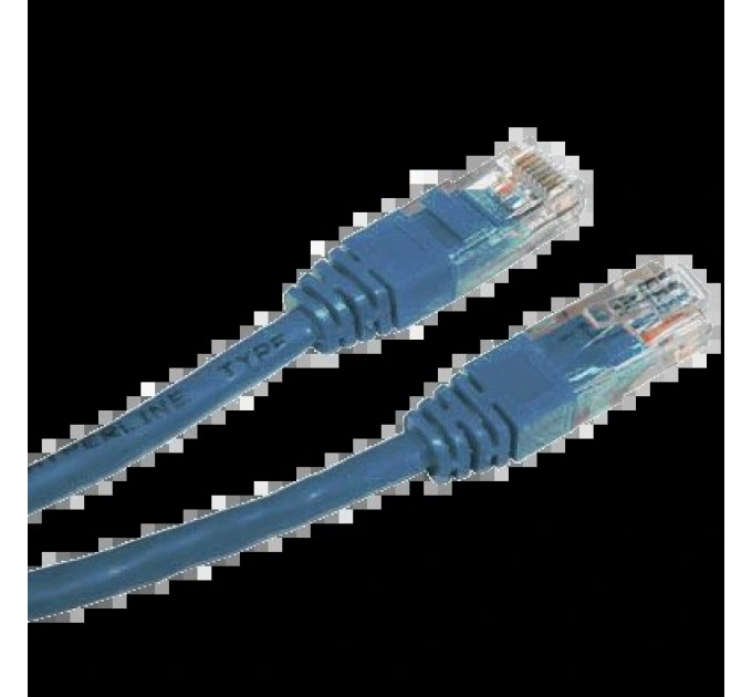 Патч-корд Cablexpert PP12-1.5M/B 1.5 м кат.5Е синий купити.