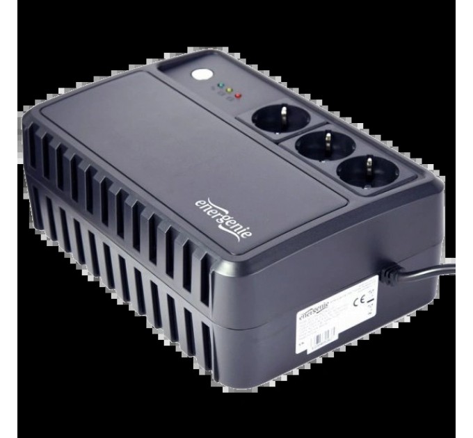 Джерело безперебійного живлення EnerGenie EG-UPS-3SDT800-01 800ВA аппроксимированная синусоида купити.