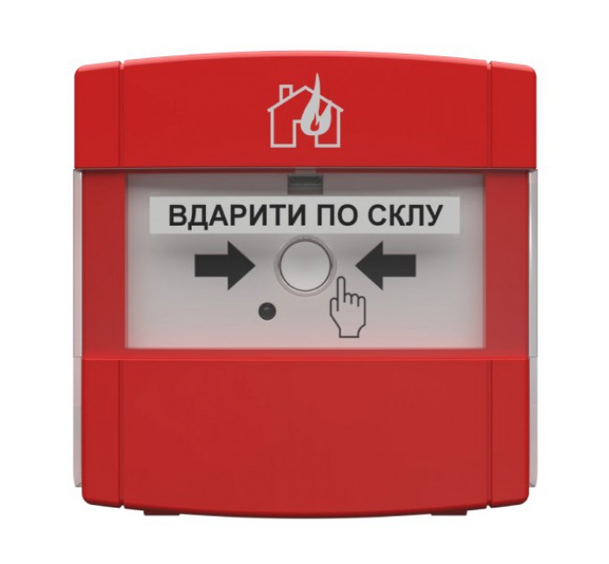 адресний ручний пожежний сповіщувач Тірас Tiras Tiras DETECTO MNL110 купити.