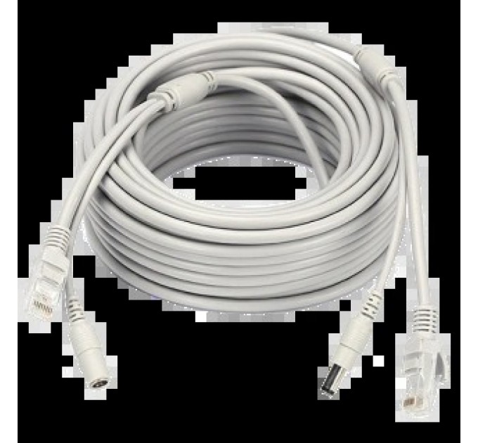 Патчкорд комбінований RJ-45 + DC 25м купити.