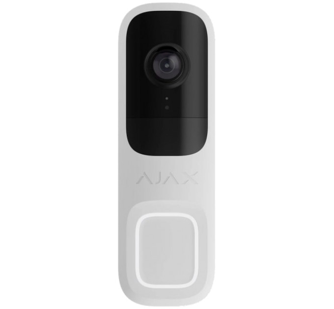 Відеодзвінок Ajax Doorbell White RAL 9003 купити.