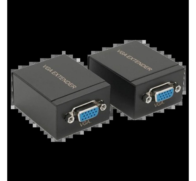Пассивний подовжувач VGA сигналу Cat5e / 6e 60м купити.