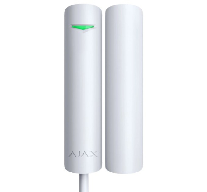 Superior DoorProtect Plus white Fibra Проводной магнитоконтактный извещатель Ajax купити.