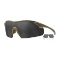 Захисні балістичні окуляри  Wiley X VAPOR 2.5 Сірі/Прозорі лінзи