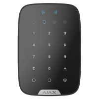 Superior Keypad Plus black Jeweller Беспроводная клавиатура с поддержкой защищенных карт и брелоков Ajax