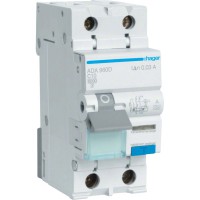 Дифавтомат 1P+N, 6kA, C-10A, 30mA, A Hager ADA960D