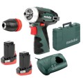 Акумуляторний дриль-шурупокрут Metabo PowerMaxx BS Quick Basic (600156500)