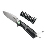 Багатофункціональний ніж 3 в 1 Xiaomi NexTool NE20021 Black (6945064210863)