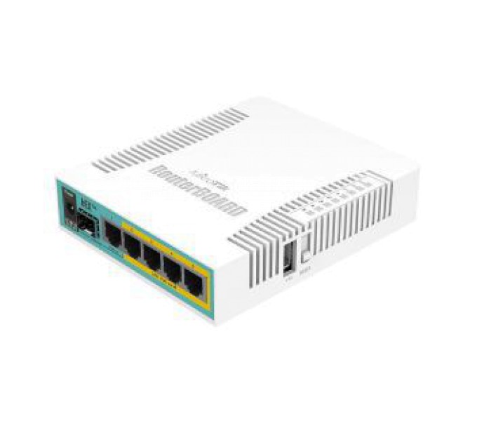 Маршрутизатор MikroTik hEX PoE (RB960PGS) 5-портовый PoE купити.