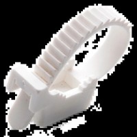 Кріплення ремінцеве біле 10х120 мм (пач. 50 шт.) APRO KR-33W