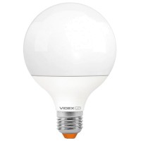 LED лампа VIDEX G95e 15W E27 4100K 220V