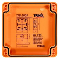 Вогнестійка розподільна коробка Trinix TFB-105P 4x3.5