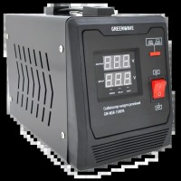 Стабілізатор напруги релейний 1xShuko, DC140-260V, AC220±8%, BOX Green Wave Mauser 1500VA (1050Вт)