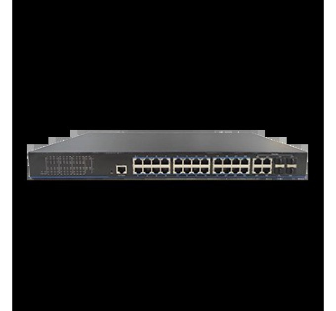 Комутатор 24 порти керований UTEPO UTP3328TS-PSB-L2 L2 PoE+ купити.