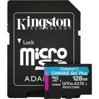 Карта пам’яті  Kingston microSDXC 128 Гб U3 V30 A2 (SDCG3/128GBSP)