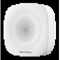 Бездротова внутрішня сирена Hikvision DS-PS1-I-WE-Red (красная подсветка) купити.