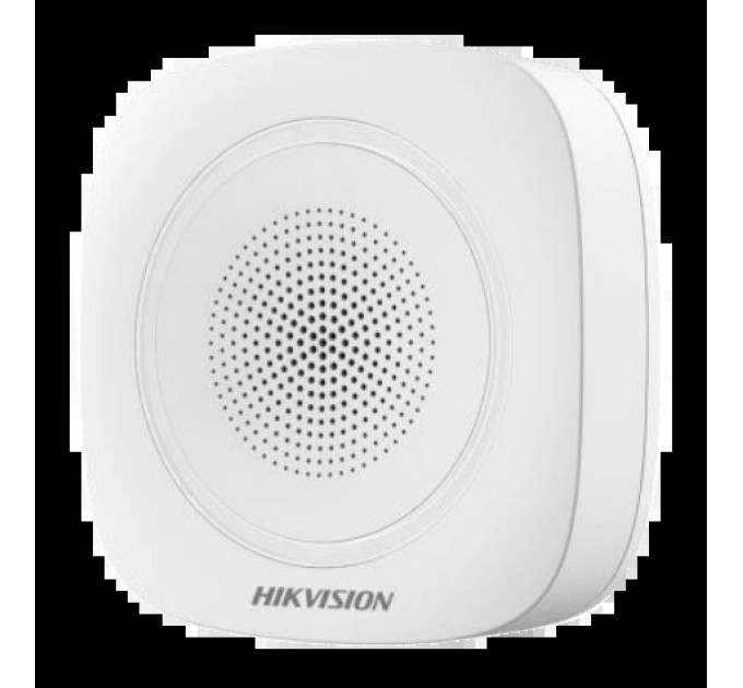 Бездротова внутрішня сирена Hikvision DS-PS1-I-WE-Red (красная подсветка) купити.