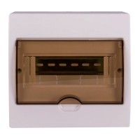 Корпус пластиковий 8-модульний навісний Enext e.plbox.stand.n.08k