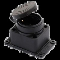 Колодка одинарна з заглушкою 1*16 (каучук) ERKA 6001