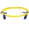 Патчкорд оптичний CMS LC/UPC-LC/UPC SM 1м Duplex Slim купити.