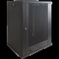 Шафа EServer 12U 600х350х637 стекло, черная купити.