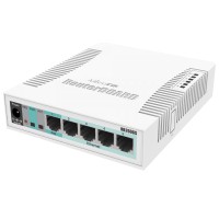 5-портовий гігабітний керований комутатор MikroTik RB260GS (CSS106-5G-1S)