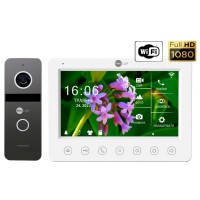 Комплект відеодомофону Neolight NeoKIT HD WF Graphite