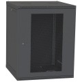 Шафа серверна IPCOM СН-18U 600х600 перфорация RAL9005 купити.