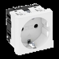 Розетка модуль 45 одинарна пряма OBO Bettermann 6120008