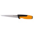 Пила посилена складана з потрійним заточуванням 150 мм Fiskars Pro PowerTooth 8 TPI 1062935 купити.