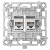 Механізм інтернет розетки Ajax OutletCore (LAN) white