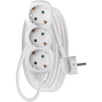 Мережевий подовжувач EMOS P0321R 3 розетки 1.5 м