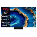 Телевізор TCL 65MQLED80 MiniLED 4K 144Hz Smart Google TV Titan ONKYO купити.