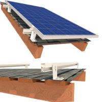 Комплект InstallKit IK-XL-B-2 крепления 2 солнечных панелей до 1145мм битумная черепица