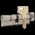 Циліндр нікель матовий 3 ключі CISA C3000 80T (35*45T) купити.